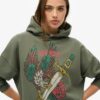 Sudadera con capucha holgada Neo Trad Tattoo