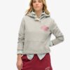 Sudadera con capucha metálica deportiva