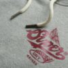 Sudadera con capucha metálica deportiva