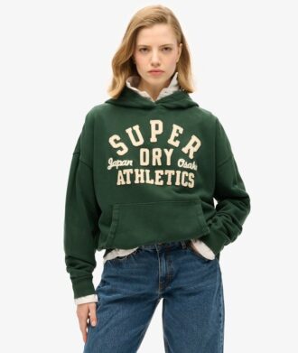 Sudadera con capucha oversize con apliques de Athletic Essentials