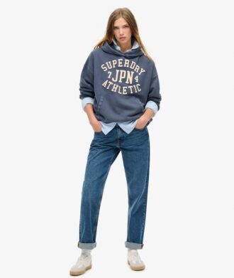 Sudadera con capucha oversize con apliques de Athletic Essentials