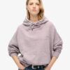Sudadera con capucha teñida con el logotipo Essential