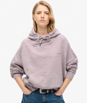 Sudadera con capucha teñida con el logotipo Essential
