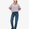 Sudadera con capucha teñida con el logotipo Essential