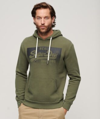 Sudadera con capucha Vintage Box Gradient
