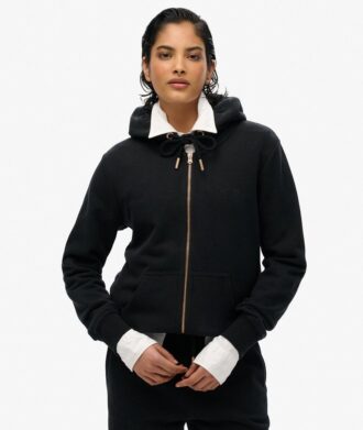 Sudadera con capucha y cremallera con el logotipo Essential
