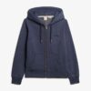 Sudadera con capucha y cremallera con el logotipo Essential
