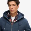 Sudadera con capucha y cremallera con logotipo Essential