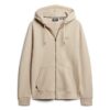 Sudadera con capucha y cremallera con logotipo Essential