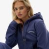 Sudadera con capucha y cremallera corta con el logotipo Essential