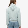Sudadera con capucha y cremallera corta con el logotipo Essential