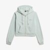 Sudadera con capucha y cremallera corta con el logotipo Essential