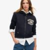 Sudadera con capucha y cremallera corta y holgada Athletic Essentials