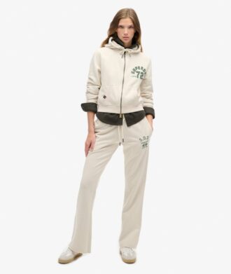 Sudadera con capucha y cremallera corta y holgada Athletic Essentials