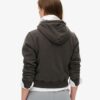 Sudadera con capucha y cremallera corta y holgada Athletic Essentials