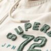 Sudadera con capucha y cremallera corta y holgada Athletic Essentials