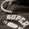 Sudadera con capucha y cremallera corta y holgada Athletic Essentials