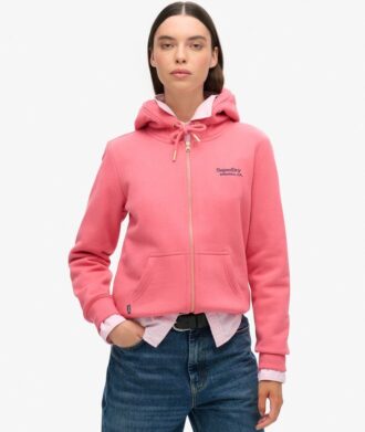 Sudadera con capucha y cremallera Essential Logo