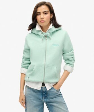 Sudadera con capucha y cremallera Essential Logo