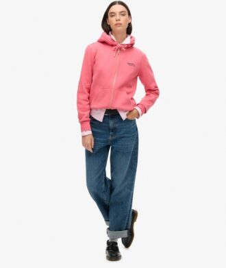 Sudadera con capucha y cremallera Essential Logo