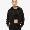 Sudadera con capucha y cremallera Sport Tech Grid Fleece