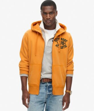 Sudadera con capucha y cremallera Vintage Athletic