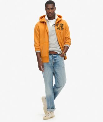 Sudadera con capucha y cremallera Vintage Athletic