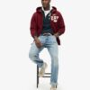 Sudadera con capucha y cremallera Vintage Athletic