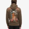 Sudadera con capucha y estampado de tatuaje
