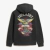 Sudadera con capucha y estampado de tatuaje