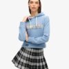 Sudadera con capucha y estampado del logotipo del arcoíris
