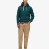 Sudadera con capucha y estampado en relieve