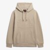 Sudadera con capucha y estampado en relieve