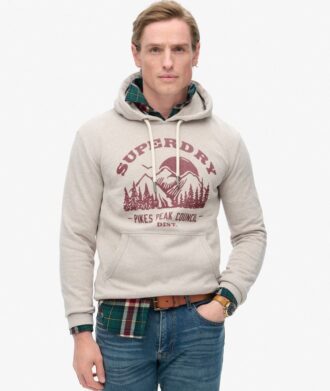 Sudadera con capucha y estampado Outdoor