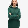 Sudadera con capucha y logotipo metalizado de lujo Sudadera con capucha y logotipo metalizado de lujo