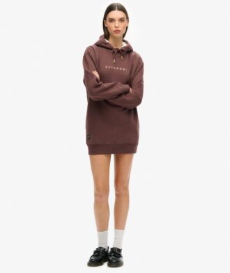 Sudadera con capucha y logotipo metalizado de lujo