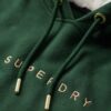 Sudadera con capucha y logotipo metalizado de lujo Sudadera con capucha y logotipo metalizado de lujo