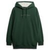 Sudadera con capucha y logotipo metalizado de lujo Sudadera con capucha y logotipo metalizado de lujo
