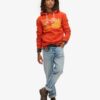 Sudadera con capucha y rayas gráficas Outdoor