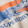 Sudadera con capucha y rayas gráficas Outdoor