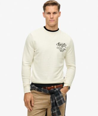 Sudadera con cuello redondo y gráfico de Copper Label