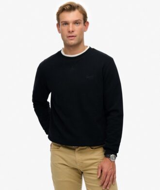 Sudadera con cuello redondo y logotipo Essential
