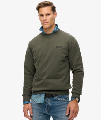 Sudadera con cuello redondo y logotipo Essential