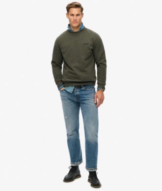 Sudadera con cuello redondo y logotipo Essential