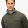 Sudadera con cuello redondo y logotipo Essential