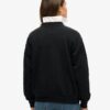 Sudadera con logotipo metálico de lujo