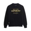 Sudadera con logotipo metálico de lujo
