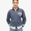 Sudadera con media cremallera y apliques Athletic Essentials