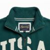 Sudadera con media cremallera y apliques Athletic Essentials