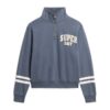 Sudadera con media cremallera y apliques Athletic Essentials